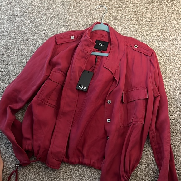 NWT Rails Maverick Jacket Oxblood Res Size Small - Picture 4 of 5